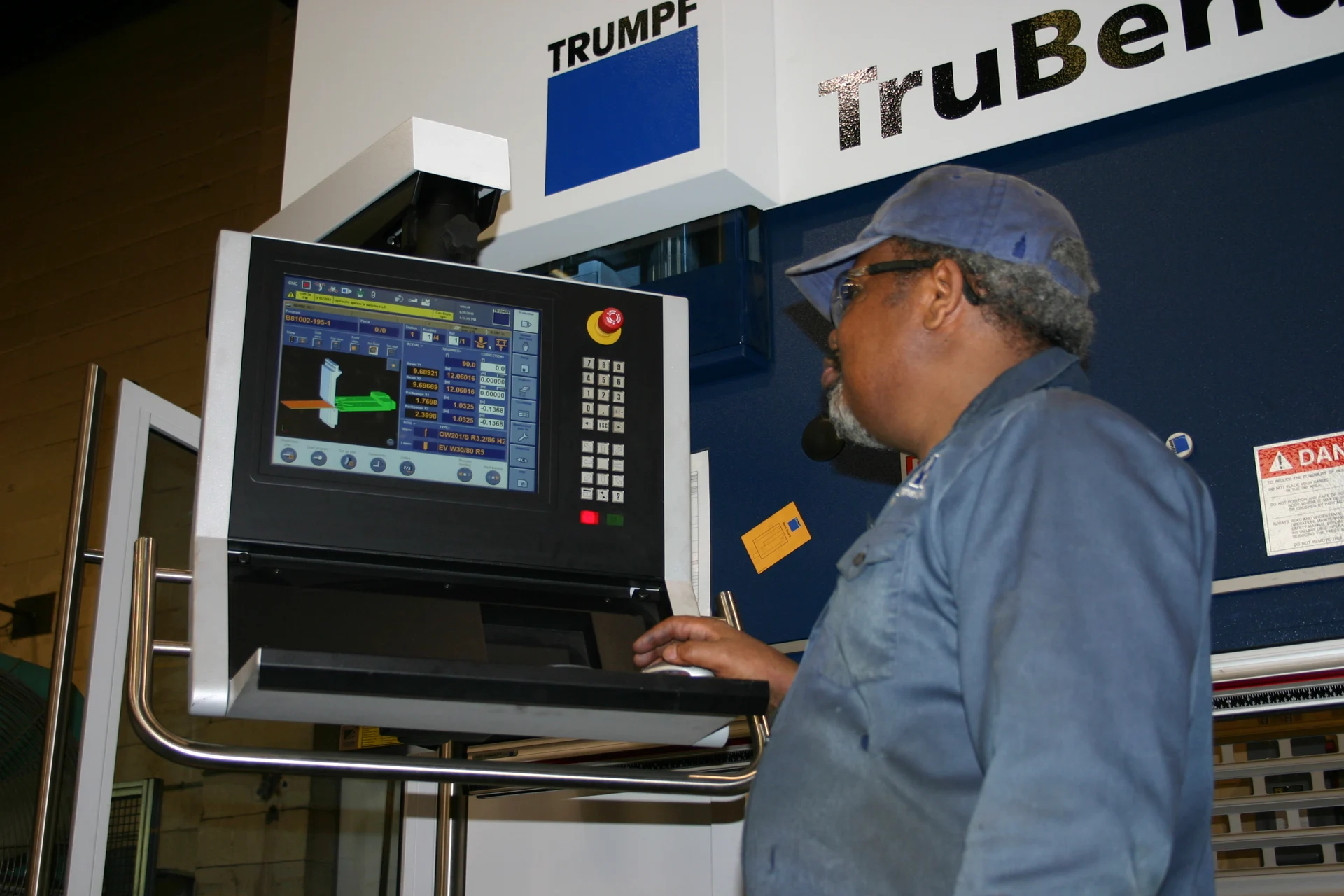 DEW manufacturing team at work