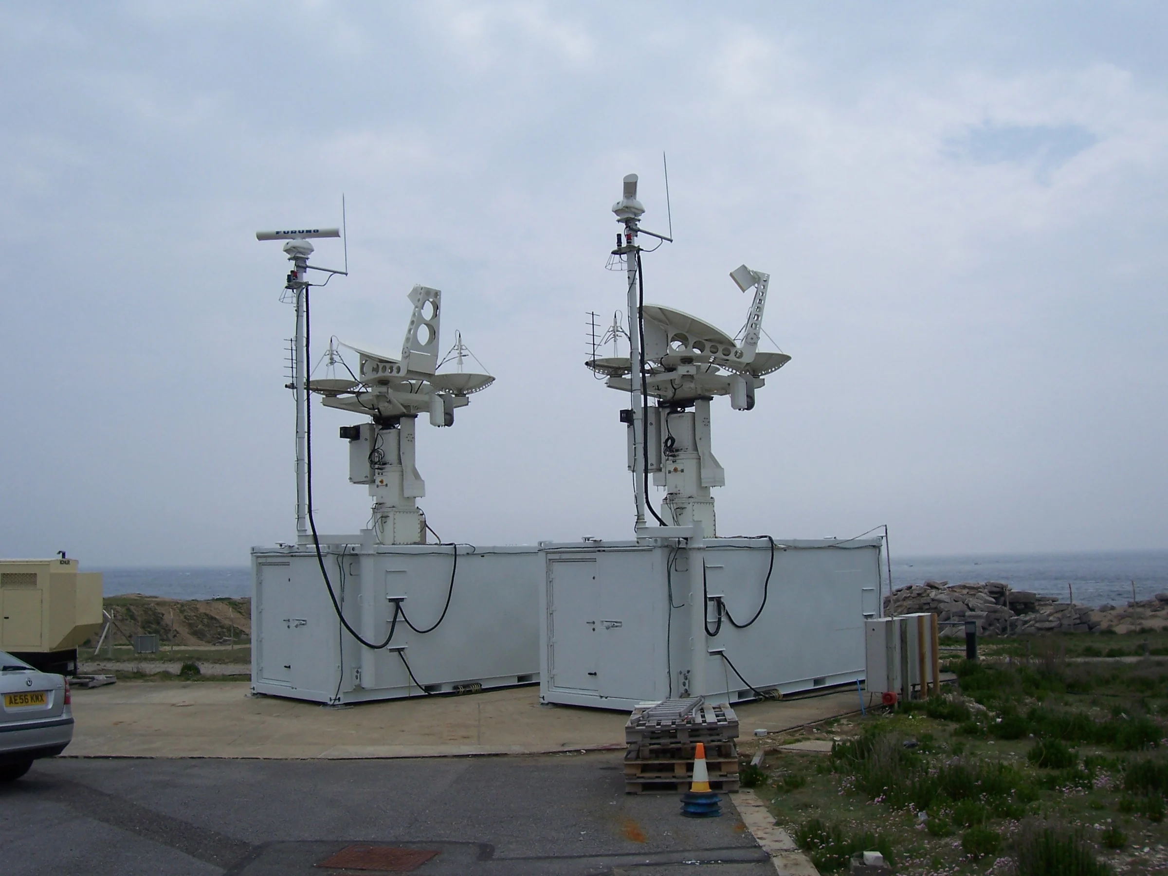 Specialty communication shelters in England