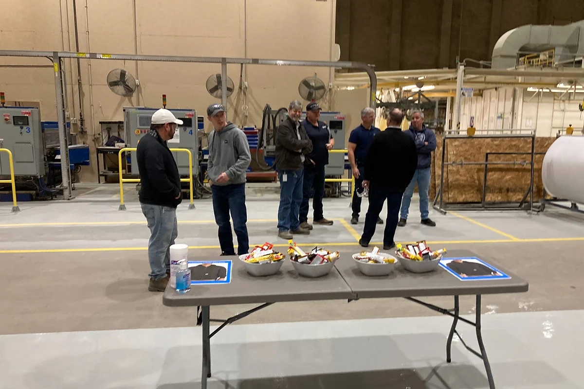 DEW workplace safety milestone